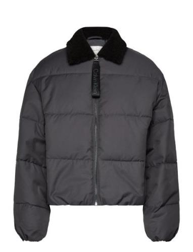 Calvin Klein Jeans Aviator Puffer Grå