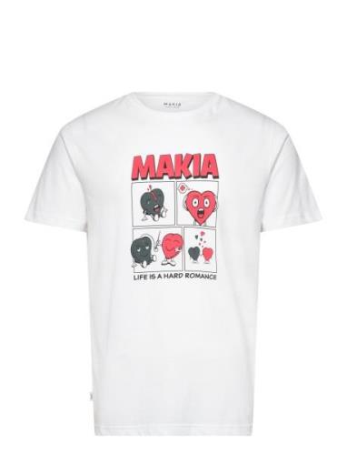 Makia Cartoon T-Shirt Vit