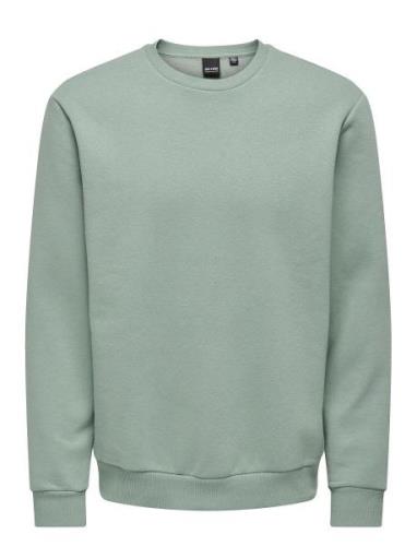 ONLY & SONS Onsceres Crew Neck Noos Grön