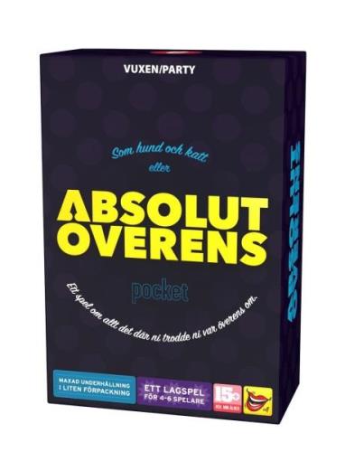 Absolut Överens Pocket Home Decoration Puzzles & Games Multi/patterned...