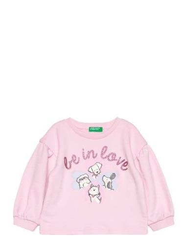 United Colors Of Benetton Sweater L/S Rosa