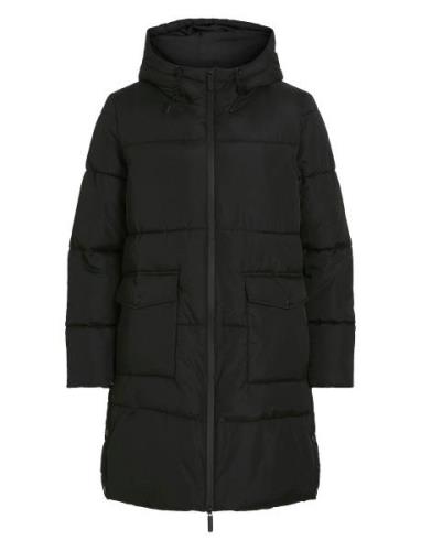 Vila Vidorsty L/S Padded Coat Svart