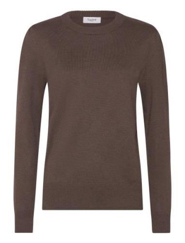 Saint Tropez Milasz Pullover Brun