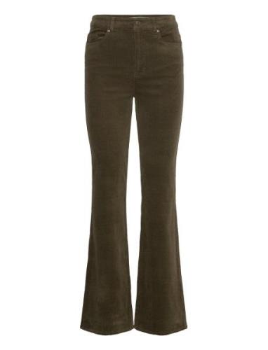 Pulz Jeans Pzsally Uhw Pant Khaki Green