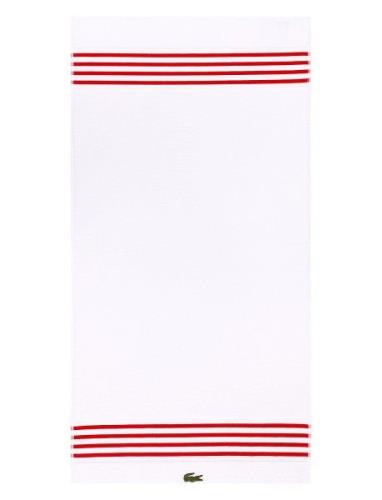 Lacoste Home Lcourtli Bath Towel Vit