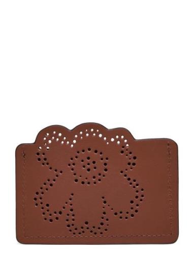 Marimekko Imprint Card Holder Unikko Brun