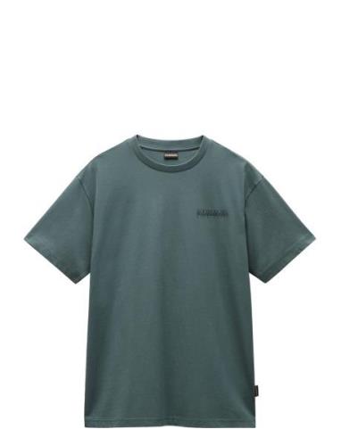 Napapijri Albula Short Sleeve T-Shirt Grön