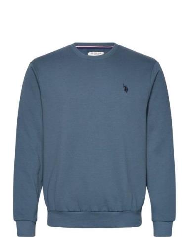 U.S. Polo Assn. Uspa Sweat O Neck Adler Men Blå