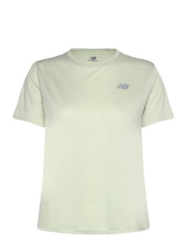 New Balance Athletics T-Shirt Grön