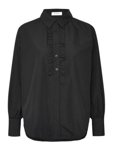 Rosemunde Rwsebony Shirt W/Ruffles Svart