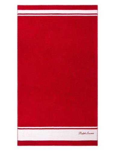 Ralph Lauren Home Chesson Beach Towel Röd