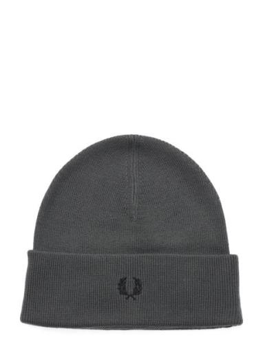 Fred Perry Classic Beanie Grå