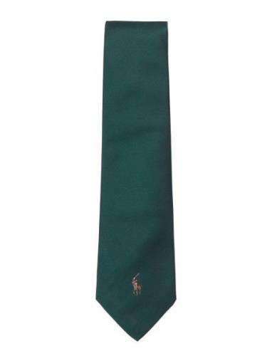 Polo Ralph Lauren Polo Pony Silk Repp Tie Grön