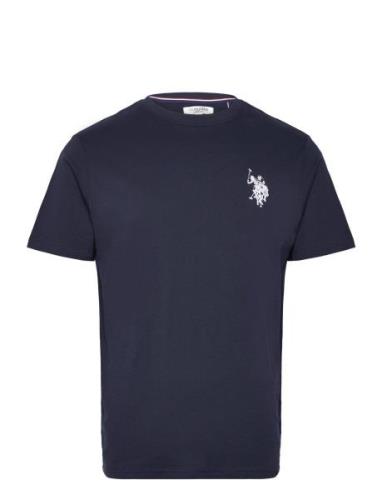 U.S. Polo Assn. Kaleb Rel Sj Uspa M Tee Marinblå