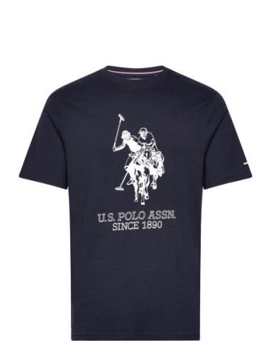 U.S. Polo Assn. Kalle Rel Sj Uspa M Tee Marinblå