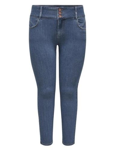 ONLY Carmakoma Caranna Reg Skinny Dnm Pim582 Blå