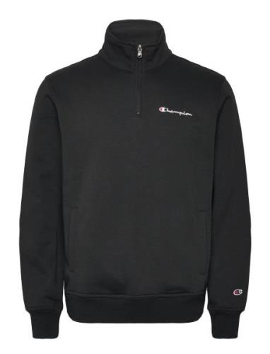 Champion Half Zip Sweatshirt Svart