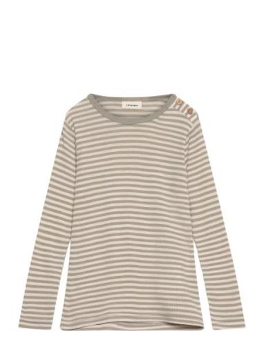 Lil'Atelier Nmmfable Fio Ls Wool Top Lil Beige