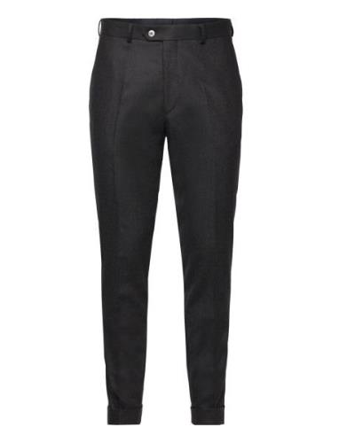 Oscar Jacobson Denz Turn Up Trousers Svart