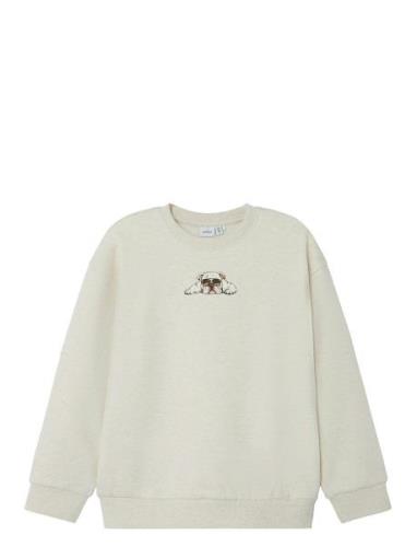 Name It Nkmnakrave Ls Rlx Sweat Bru Kräm