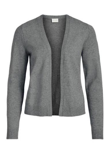 Vila Viril Short L/S Knit Cardigan-Noos Grå