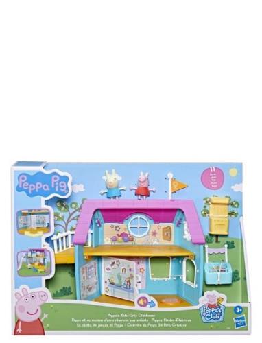 Peppa Pig Peppa’s Kids-Only Clubhouse Toys Playsets & Action Figures M...