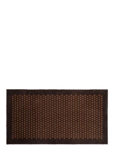 Tica Copenhagen Floormat/Carpet Dot Cognac 67X120 Cm Brun