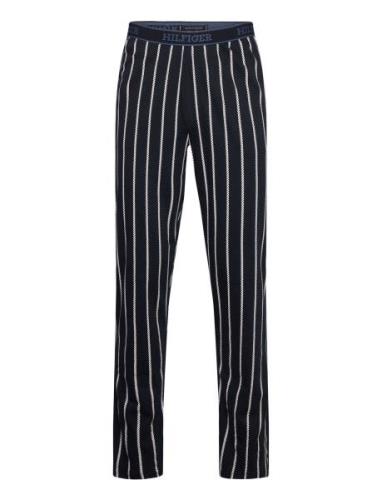 Tommy Hilfiger Jersey Pant Print Marinblå