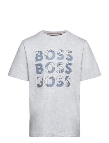 BOSS Short Sleeves Tee-Shirt Grå