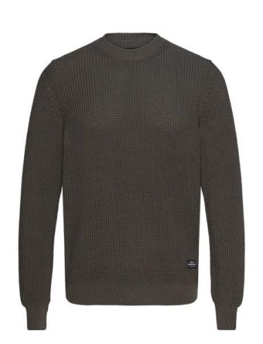 Mads Nørgaard Tight Cotton Noah Knit Khaki Green