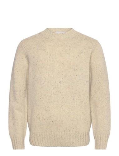 Les Deux Gary Fleck Wool Roundneck Kräm