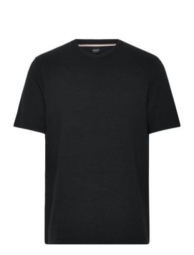 BOSS Rib T-Shirt Svart