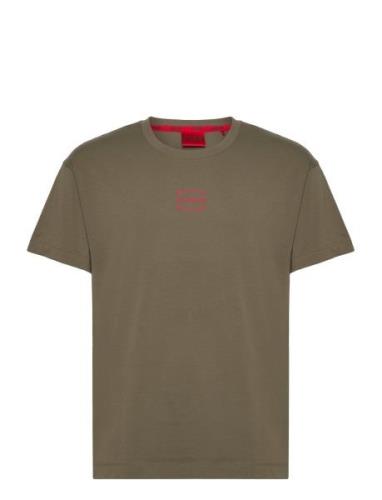 HUGO Laze T-Shirt Brun