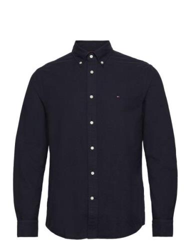 Tommy Hilfiger Gmd Oxford Rf Shirt Marinblå