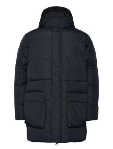 Lee Jeans Long Puffer Jacket Svart