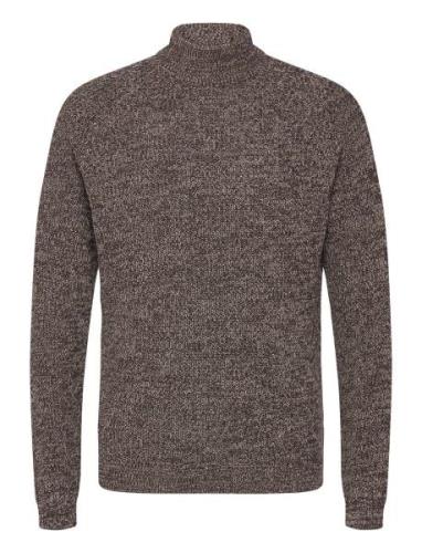 ONLY & SONS Onsfelip Life Reg 5 Twist High Neck Knit Brun