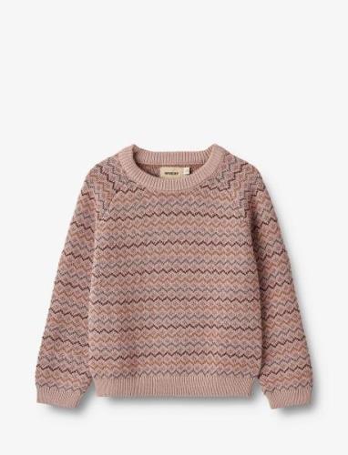 Wheat Jacquard Pullover Nanna Rosa