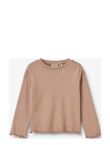 Wheat T-Shirt L/S Else Beige