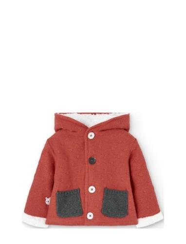 Boboli Knitwear Jacket For Baby -Bci Röd