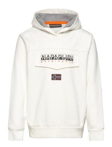 Napapijri Burgee Hoodie Vit