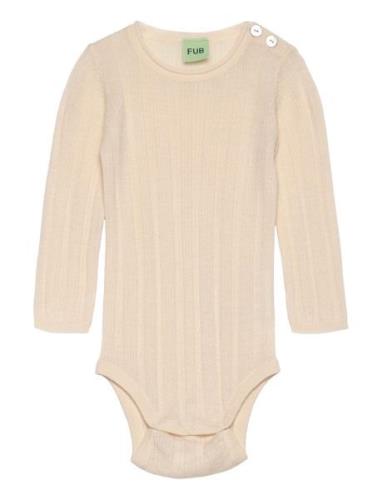 FUB Baby Rib Body Beige