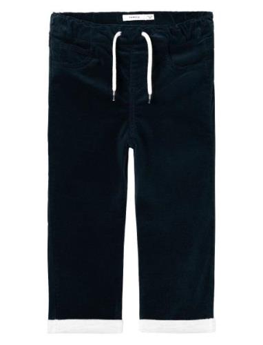 Name It Nmmben Regular Cord Wl Pant 5805-Yt O Marinblå