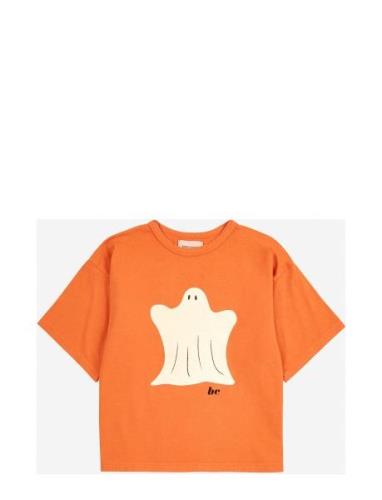 Bobo Choses Funny Ghost T-Shirt Orange