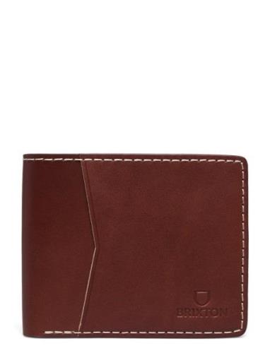 Brixton Traditional Leather Wallet Brun