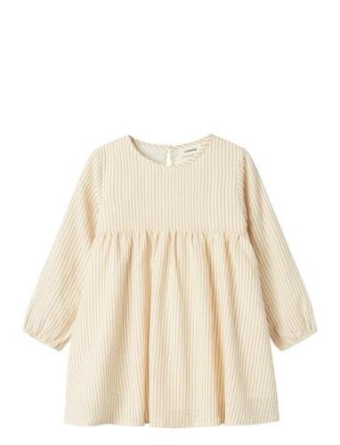 Lil'Atelier Nmflino Ls Loose Dress Lil Gul