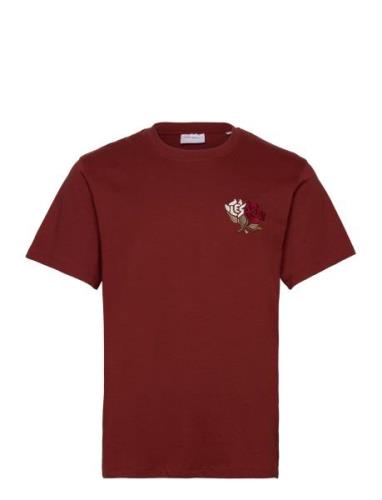 Les Deux Felipe T-Shirt Burgundy