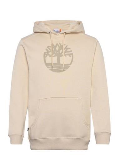 Timberland Kennebec River Tree Logo Hoodie Angora Beige