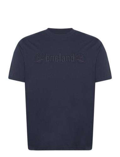 Timberland Hampthon Short Sleeve Tee Dark Sapphire Marinblå