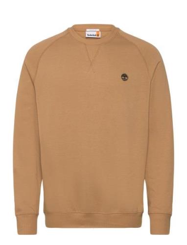 Timberland Exeter River Brushed Back Crew Sweatshirt Light Wheat Boot ...