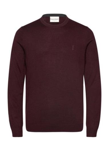 Bruun & Stengade Bs Jupiter Regular Fit Knitwear Burgundy